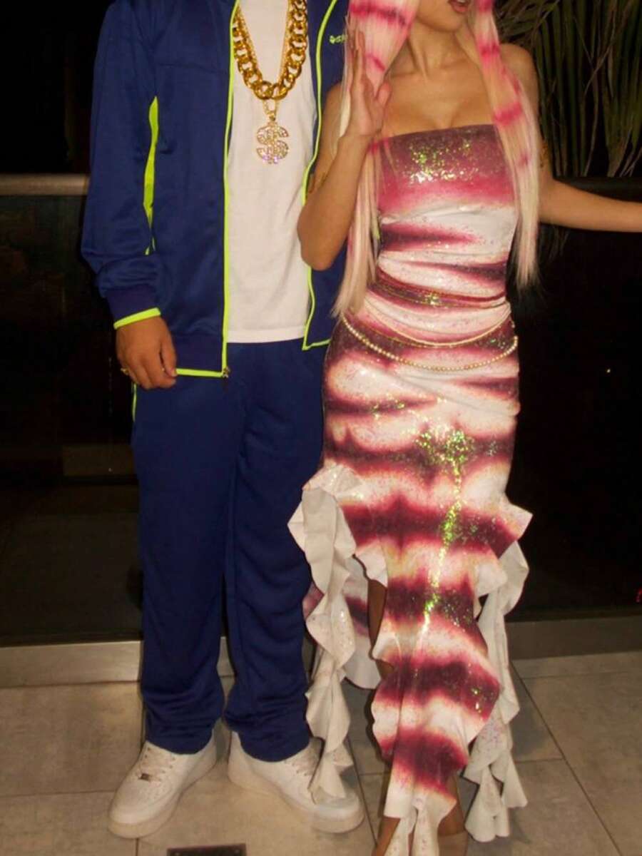 Long Bandeau Dress Off Shoulder