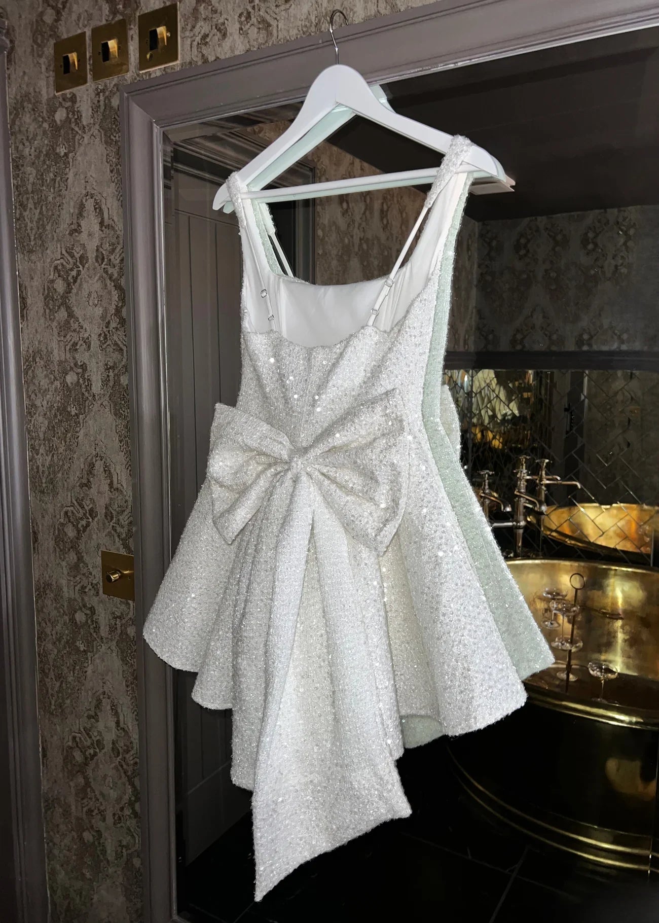 Love Letters Bow Mini Dress
