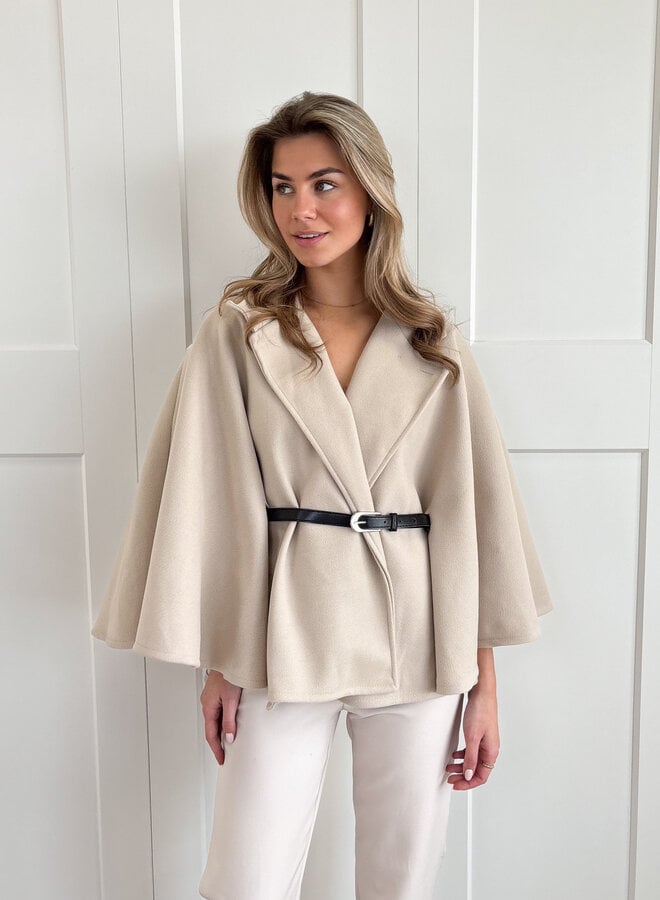 Poncho Elisa - Beige