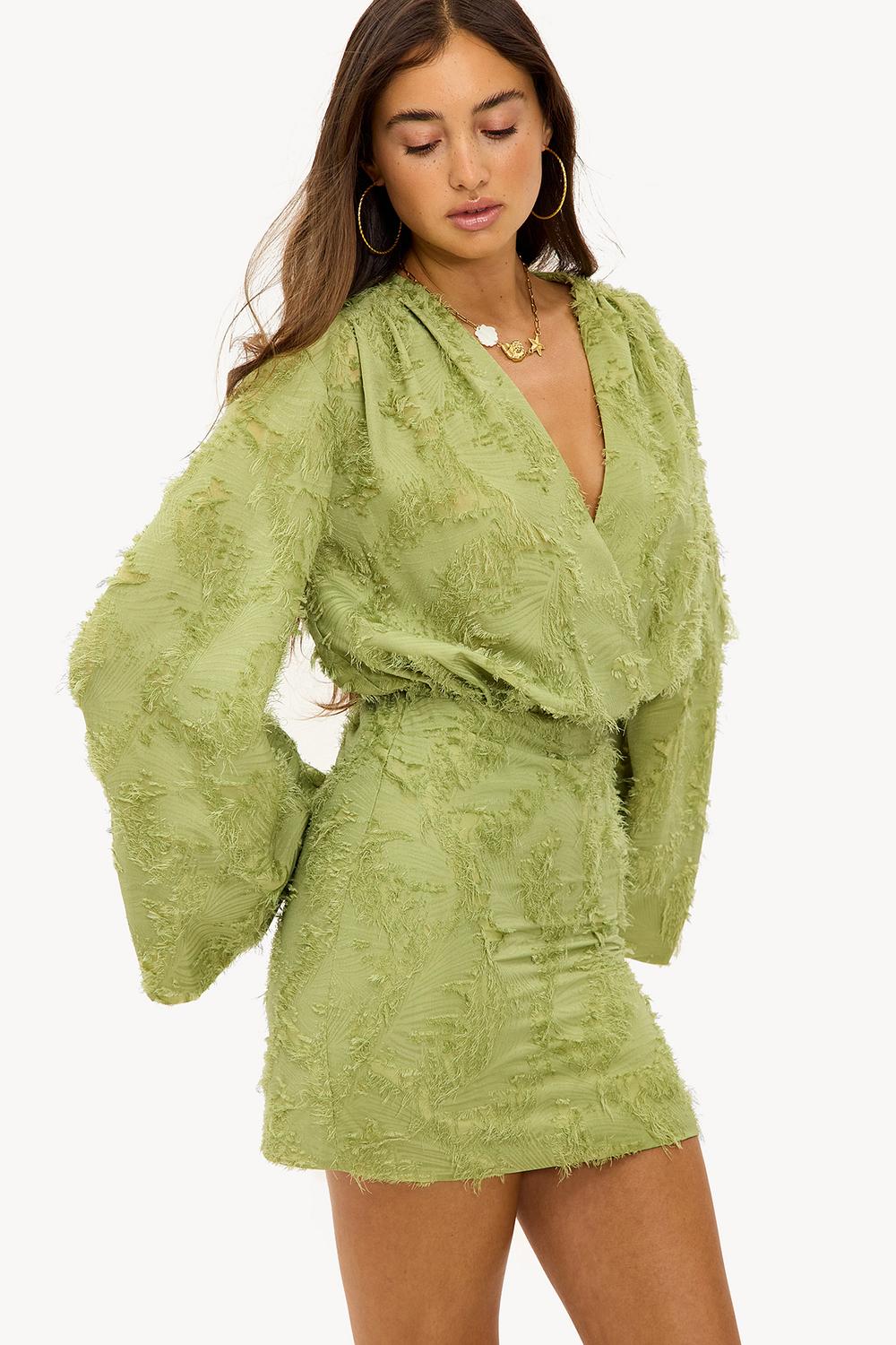 Soft Bloom Mini Dress