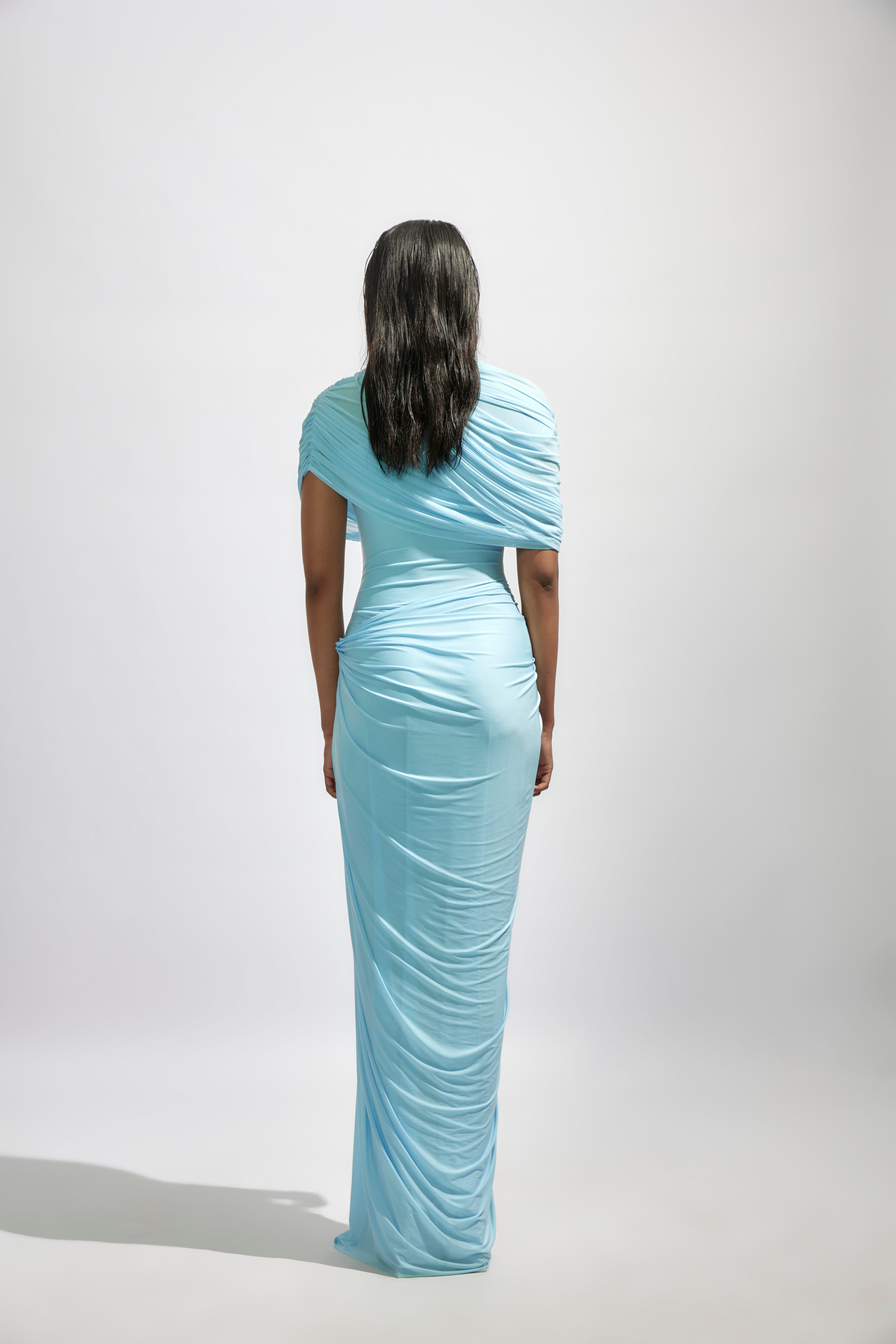 Michel - Blue Maxi Dress