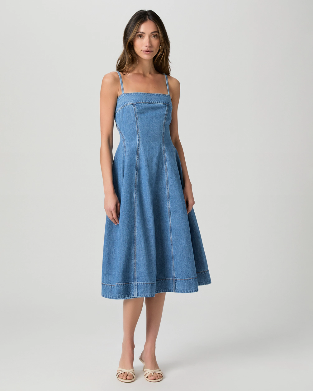 Pippa Denim Midi Dress