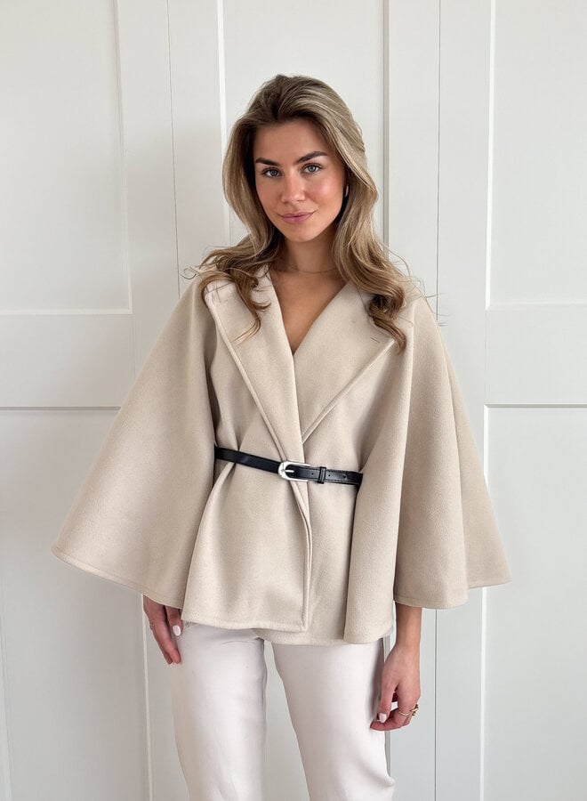 Poncho Elisa - Beige