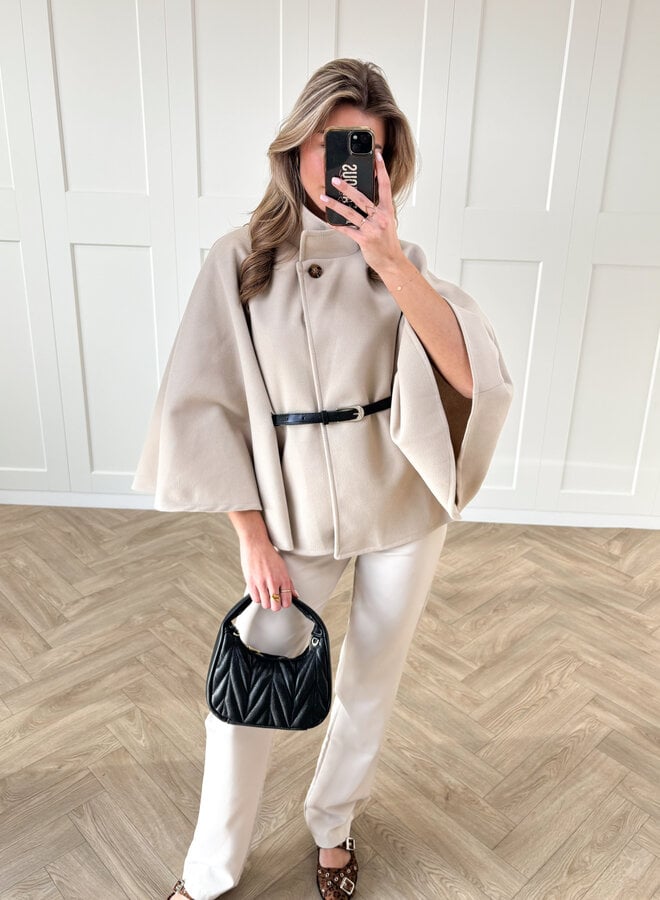 Poncho Elisa - Beige